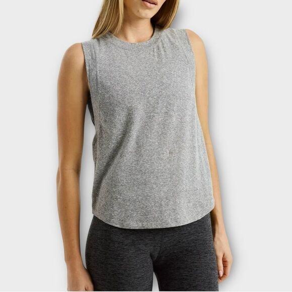 Year of Ours Perfect Muscle Tank in Heathered Grey Women’s Size XS NWT - Picture 1 of 8